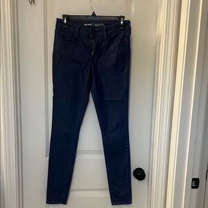 Old Navy Navy Rock Star Mid- Rise Blue Denim Pants